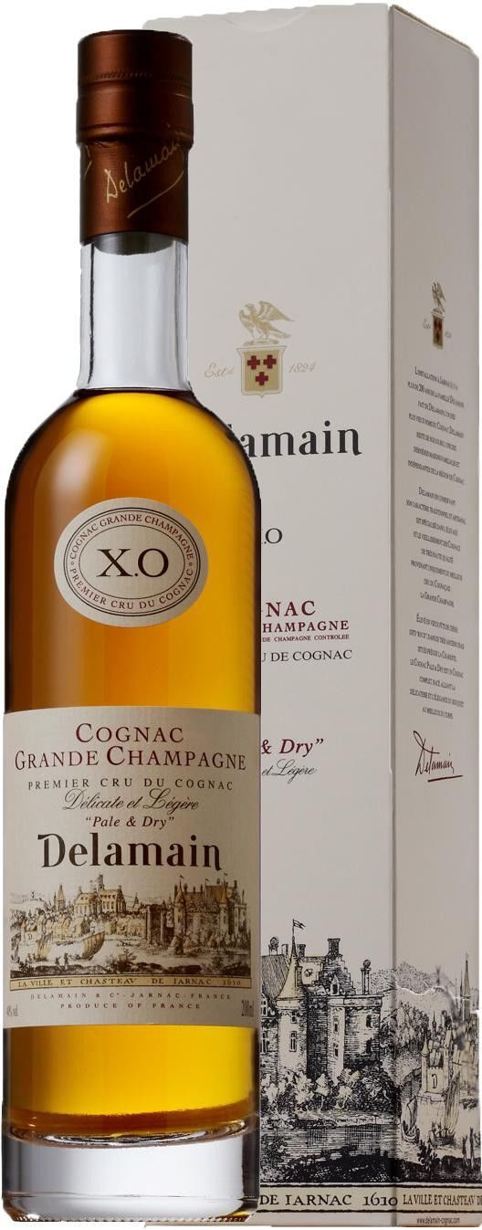 Cognac Delamain "Pale & Dry" X.O. / Коньяк Делямен ХО  0,35 л в п/у